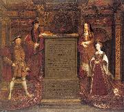 Leemput, Remigius van Copy after Hans Holbein the Elder's lost mural at Whitehall USA oil painting artist